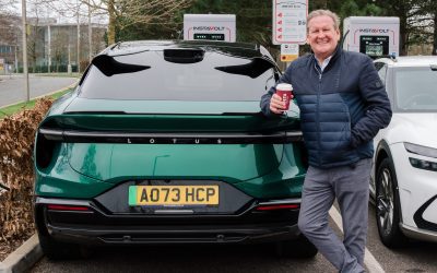 Agency boss has exclusive drive in all-new electric Lotus hyper SUV